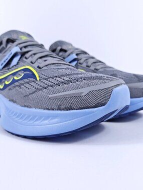 Saucony Guide 16 Womens 9 Stability Cushioned Road Running Shoes Gray